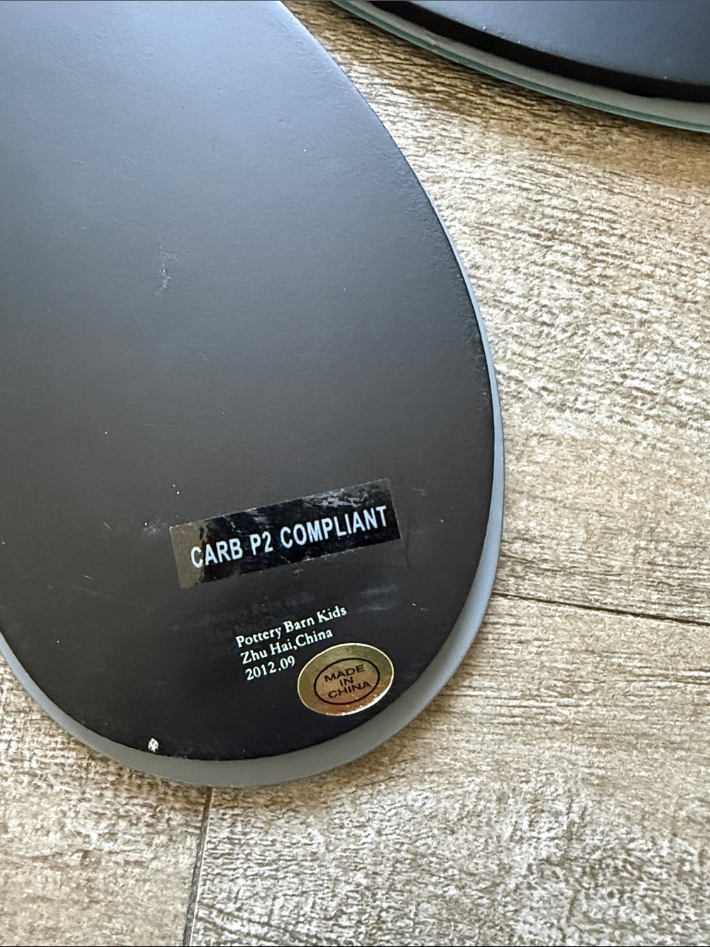 Pottery Barn Kids Daisy Petal Wall Mirrors - Black & Silver - Picture 2 of 4